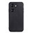 Soft Luxury Leather Snap On Case Cover B01H for Huawei Honor 60 5G Black