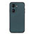 Soft Luxury Leather Snap On Case Cover B01H for Huawei Honor 60 5G Green