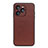 Soft Luxury Leather Snap On Case Cover B01H for Huawei Honor 60 SE 5G