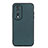 Soft Luxury Leather Snap On Case Cover B01H for Huawei Honor 80 5G Green