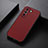 Soft Luxury Leather Snap On Case Cover B01H for Huawei Nova 10 Red