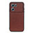 Soft Luxury Leather Snap On Case Cover B01H for Oppo K10 5G