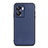 Soft Luxury Leather Snap On Case Cover B01H for Oppo K10 5G India
