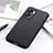 Soft Luxury Leather Snap On Case Cover B01H for Realme Narzo 50 5G Black