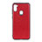 Soft Luxury Leather Snap On Case Cover B01H for Samsung Galaxy A11 Red