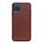 Soft Luxury Leather Snap On Case Cover B01H for Samsung Galaxy A12