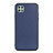 Soft Luxury Leather Snap On Case Cover B01H for Samsung Galaxy A22 5G Blue