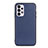 Soft Luxury Leather Snap On Case Cover B01H for Samsung Galaxy A33 5G Blue