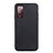 Soft Luxury Leather Snap On Case Cover B01H for Samsung Galaxy S20 FE (2022) 5G Black