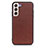 Soft Luxury Leather Snap On Case Cover B01H for Samsung Galaxy S23 Plus 5G