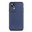 Soft Luxury Leather Snap On Case Cover B01H for Xiaomi Mi 12 Pro 5G Blue