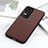 Soft Luxury Leather Snap On Case Cover B01H for Xiaomi Poco F4 5G