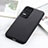 Soft Luxury Leather Snap On Case Cover B01H for Xiaomi Redmi K40S 5G Black