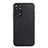 Soft Luxury Leather Snap On Case Cover B01H for Xiaomi Redmi Note 11 4G (2022) Black