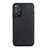 Soft Luxury Leather Snap On Case Cover B01H for Xiaomi Redmi Note 11 Pro 4G Black