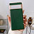 Soft Luxury Leather Snap On Case Cover B02H for Google Pixel 6a 5G Green