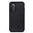 Soft Luxury Leather Snap On Case Cover B02H for Huawei Nova 9 SE Black