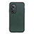 Soft Luxury Leather Snap On Case Cover B02H for Huawei Nova 9 SE Green