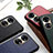 Soft Luxury Leather Snap On Case Cover B02H for Huawei P50