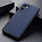 Soft Luxury Leather Snap On Case Cover B02H for OnePlus Nord CE 2 5G Blue