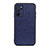 Soft Luxury Leather Snap On Case Cover B02H for Oppo A16s