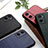 Soft Luxury Leather Snap On Case Cover B02H for Oppo A36