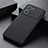 Soft Luxury Leather Snap On Case Cover B02H for Oppo K10 5G Black