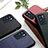 Soft Luxury Leather Snap On Case Cover B02H for Oppo Reno6 5G