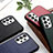 Soft Luxury Leather Snap On Case Cover B02H for Samsung Galaxy A73 5G