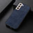 Soft Luxury Leather Snap On Case Cover B02H for Samsung Galaxy S22 Plus 5G