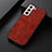 Soft Luxury Leather Snap On Case Cover B02H for Samsung Galaxy S22 Plus 5G