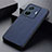 Soft Luxury Leather Snap On Case Cover B02H for Vivo T1 Pro 5G