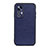 Soft Luxury Leather Snap On Case Cover B02H for Xiaomi Mi 12S 5G Blue
