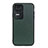 Soft Luxury Leather Snap On Case Cover B02H for Xiaomi Redmi K50 5G Green