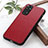 Soft Luxury Leather Snap On Case Cover B02H for Xiaomi Redmi Note 11 4G (2022)