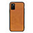 Soft Luxury Leather Snap On Case Cover B03H for Samsung Galaxy A02s