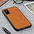 Soft Luxury Leather Snap On Case Cover B03H for Samsung Galaxy A02s