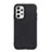 Soft Luxury Leather Snap On Case Cover B03H for Samsung Galaxy A23 4G Black