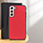 Soft Luxury Leather Snap On Case Cover B03H for Samsung Galaxy S24 Plus 5G