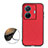 Soft Luxury Leather Snap On Case Cover B03H for Vivo T1 5G