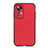 Soft Luxury Leather Snap On Case Cover B03H for Xiaomi Mi 12 5G Red