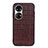 Soft Luxury Leather Snap On Case Cover B04H for Huawei P50 Pro