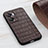 Soft Luxury Leather Snap On Case Cover B04H for Oppo A77 5G Brown