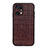 Soft Luxury Leather Snap On Case Cover B04H for Oppo Find X5 Pro 5G