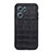 Soft Luxury Leather Snap On Case Cover B04H for Oppo K10 5G Black