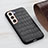 Soft Luxury Leather Snap On Case Cover B04H for Samsung Galaxy S21 5G