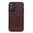 Soft Luxury Leather Snap On Case Cover B04H for Xiaomi Redmi Note 11 Pro 4G