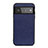 Soft Luxury Leather Snap On Case Cover B05H for Google Pixel 6 5G Blue