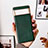 Soft Luxury Leather Snap On Case Cover B05H for Google Pixel 6a 5G Green