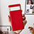Soft Luxury Leather Snap On Case Cover B05H for Google Pixel 6a 5G Red